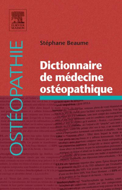 دانلود کتاب Dictionnaire de médecine ostéopathique