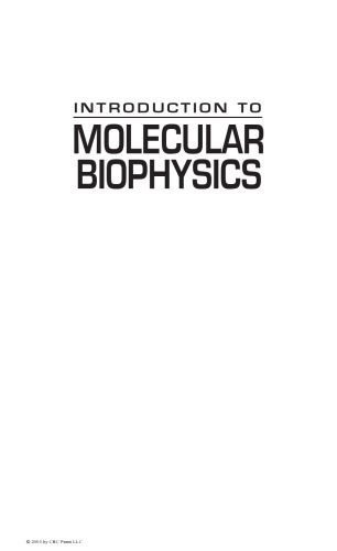 دانلود کتاب Introduction to Molecular Biophysics