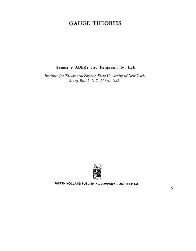 دانلود کتاب Gauge theories