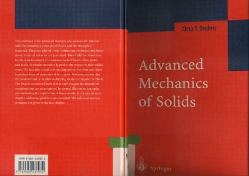 دانلود کتاب Advanced mechanics of solids