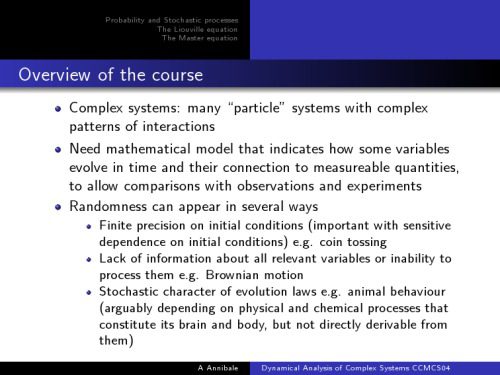 دانلود کتاب Dynamical Analysis Complex Systems