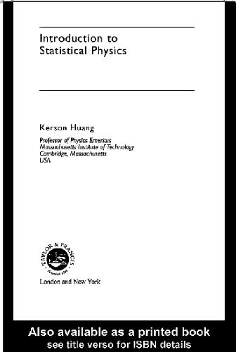 دانلود کتاب Introduction to Statistical Physics