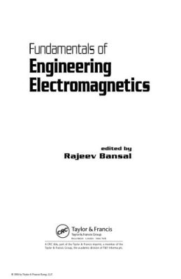 دانلود کتاب Fundamentals of Engineering Electromagnetics