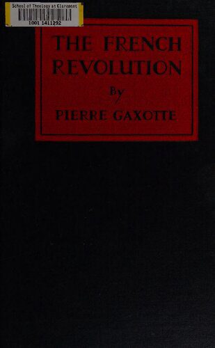 دانلود کتاب The French revolution