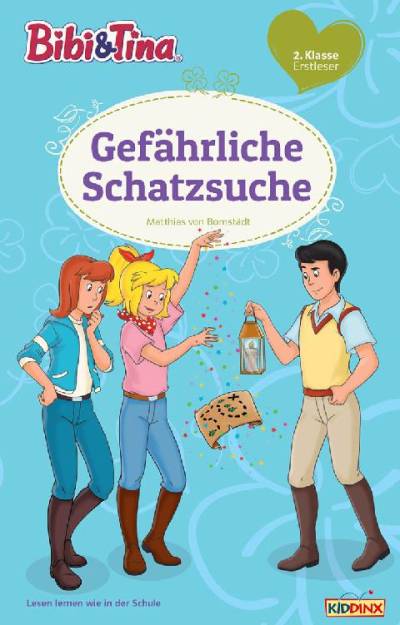دانلود کتاب Bibi & Tina – Gefährliche Schatzsuche: Erstleser 2. Klasse