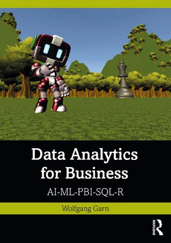 دانلود کتاب فارسی Data Analytics for Business; AI-ML-PBI-SQL-R