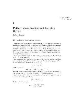 دانلود کتاب Pattern Classification And Learning Theory