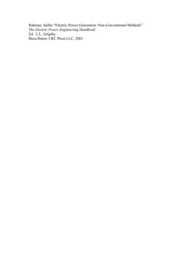 دانلود کتاب The Electrical Power Engineering Handbook