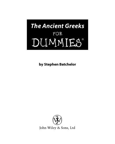 دانلود کتاب The ancient Greeks for dummies