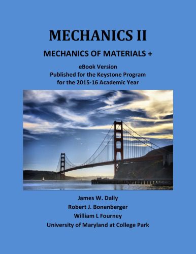 دانلود کتاب MECHANICS II OF MATERIALS +