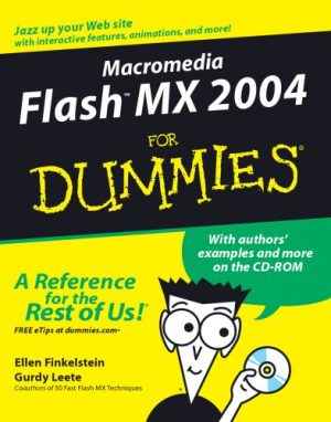 دانلود کتاب Macromedia Flash MX 2004 for Dummies