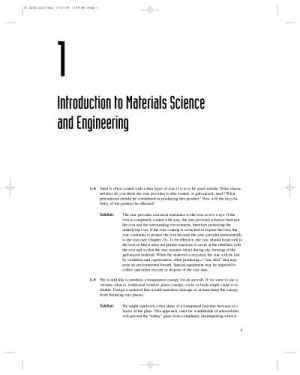 دانلود کتاب The Science & Engineering of Materials. Solution Manual