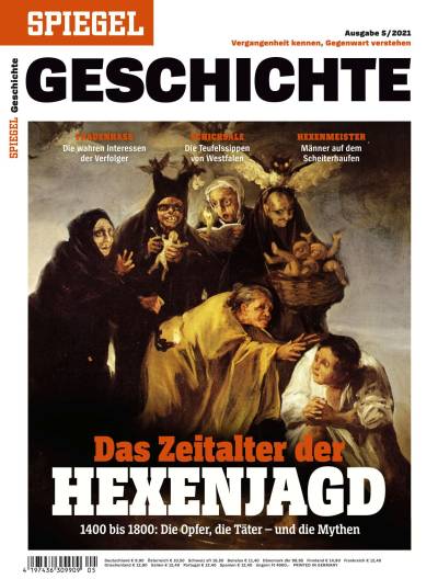 دانلود کتاب SPIEGEL GESCHICHTE Nr. 5/2021 – Das Zeitalter der Hexenjagd