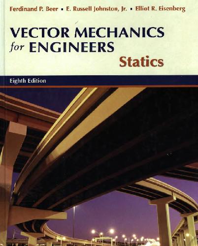 دانلود کتاب Vector mechanics for engineers. Statics