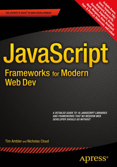 دانلود کتاب JavaScript Frameworks for Modern Web Dev