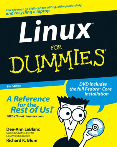 دانلود کتاب Linux for dummies, 8th edition