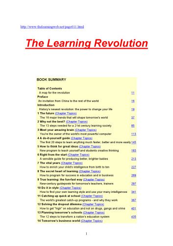 دانلود کتاب The Learning Revolution