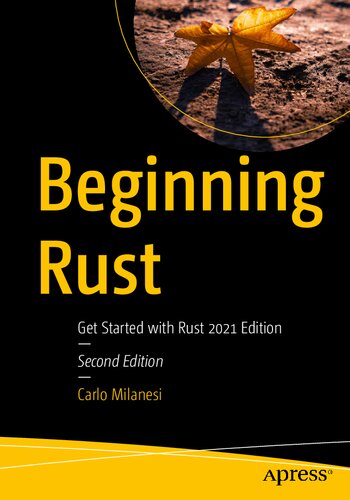 دانلود کتاب Beginning Rust: Get Started with Rust 2021 Edition