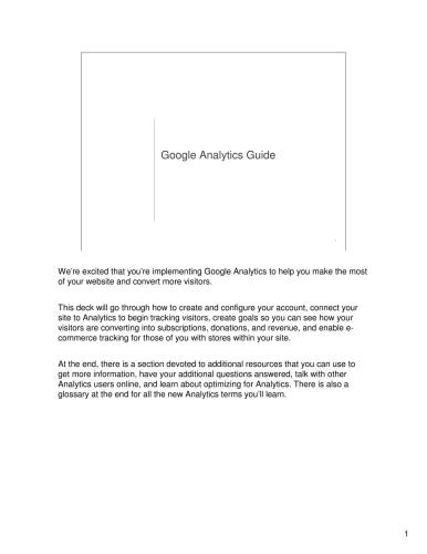 دانلود کتاب فارسی Your Guide to Google Analytics