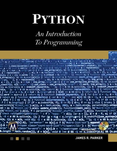 دانلود کتاب Python An Introduction to Programming