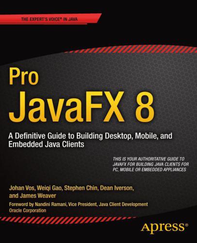 دانلود کتاب Pro JavaFX 8