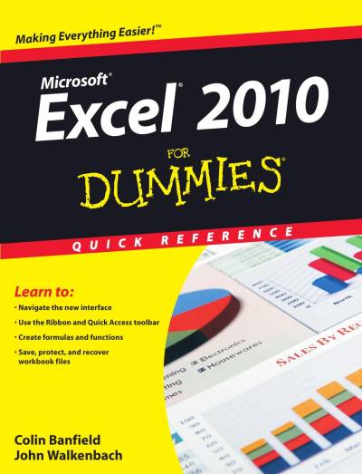 دانلود کتاب Excel 2010 For Dummies Quick Reference