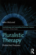 دانلود کتاب Pluralistic Therapy: Distinctive Features