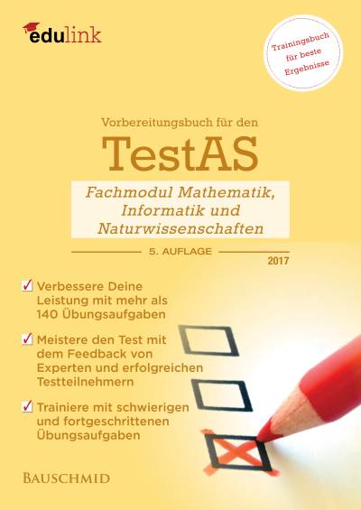 دانلود کتاب Vorbereitungsbuch fiir den TestAS: Fachmodul Mathematik, lnformatik, Naturwissenschaften