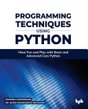 دانلود کتاب Programming Techniques Using Python