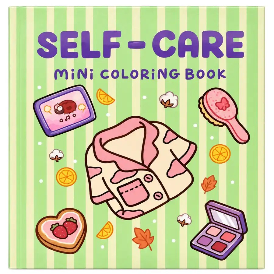 کتاب رنگ آمیزی مینی لانگو مدل Self-Care