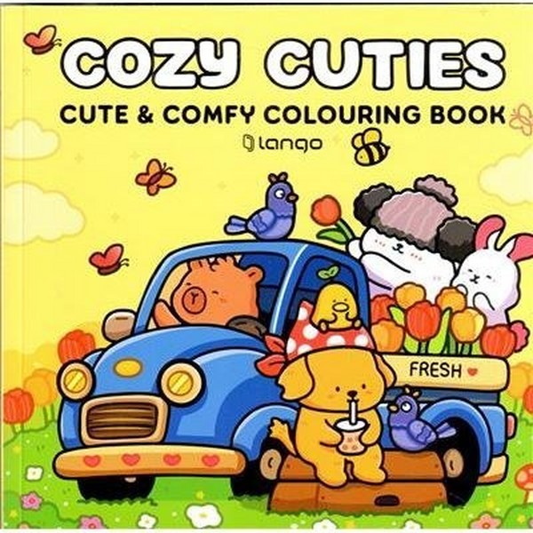 کتاب رنگ آمیزی COZY CUTIES لانگو