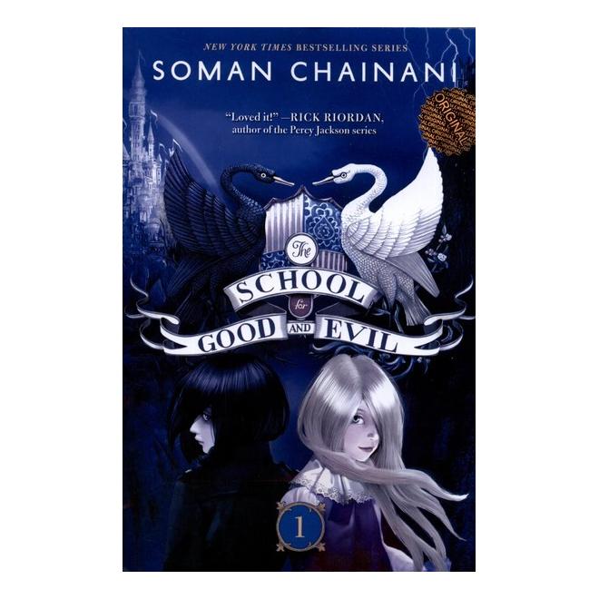 کتاب The School for Good and Evil اثر سومان چینانی انتشارات نشر مات