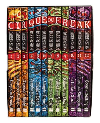 کتاب مجموعه 12 جلدی Cirque du Freak