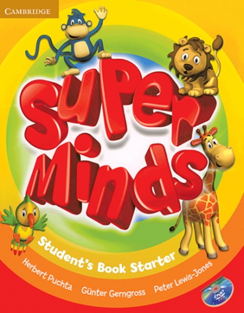 کتاب Super Minds students book starter همراه کتاب کار و CD