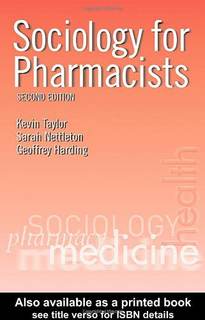 دانلود کتاب Sociology for Pharmacists: An Introduction –