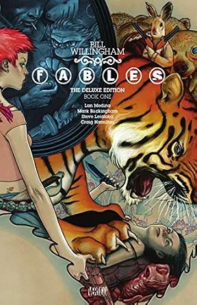 دانلود نسخه کامل کتاب زبان اصلی Fables: The Deluxe Edition Book One