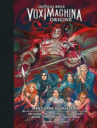 دانلود نسخه کامل کتاب زبان اصلی Critical Role: Vox Machina Origins Library Edition: Series I & II Collection