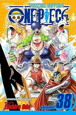 دانلود نسخه کامل کتاب زبان اصلی One Piece, Vol. 38: Rocketman!! (One Piece Graphic Novel)