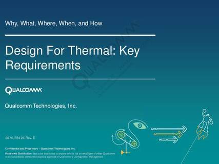 دانلود کتاب Design For Thermal: Key Requirements