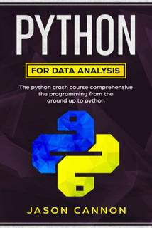 دانلود کتاب python for data analysis: the crash course comprehensive programming from ground up to