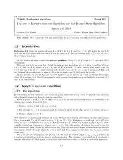 دانلود کتاب Lecture Notes for CS 6550: Advanced Graduate Algorithms (Randomized and Approximation Algorithms)
