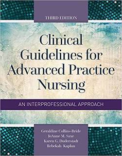 دانلود کتاب Clinical Guidelines for Advanced Practice Nursing 3rd Edition