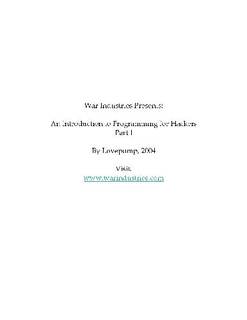 دانلود کتاب An Introduction to Programming for Hackers