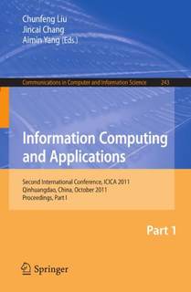 دانلود کتاب Information Computing and Applications