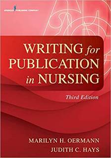 دانلود کتاب Writing for Publication in Nursing (3rd Edition)