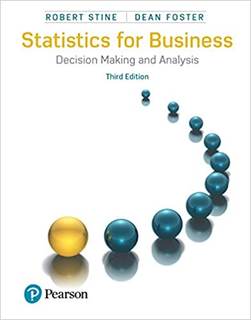 دانلود کتاب Statistics for Business: Decision Making and Analysis (3rd Edition)