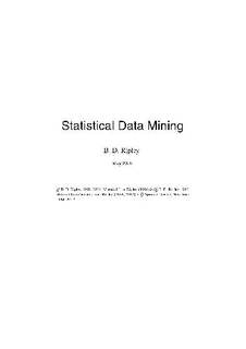 دانلود کتاب Statistical Data Mining