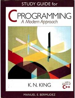 دانلود کتاب Study Guide: for C Programming: A Modern Approach