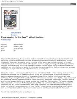 دانلود کتاب Programming for the Java (TM) Virtual Machine