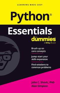 دانلود کتاب Python Essentials For Dummies
